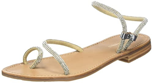 LES TROPEZIENNES PAR M. BELARBI Hodaxa, Sandali Donna, Argento, 40 EU