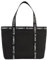 Tommy Jeans Damen Tote Bag Tasche Essentials Mittelgroß, Schwarz (Black), Onesize