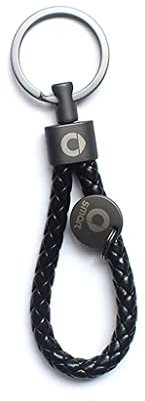 HEYCE Auto Schlüsselanhänger Abdeckung Zubehör für Smart fortwo forfour 450 451 453,Black