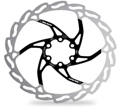 Moto Master Fahrradbremsscheibe Flame 160 x 1,8 x 16,5 mm für optimale Kühlung und Haltbarkeit