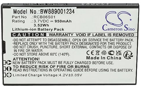 vhbw Akku kompatibel mit Swisstone SC 560 | Handy Smartphone Telefon (950 mAh, 3,7 V, Li-Ion)
