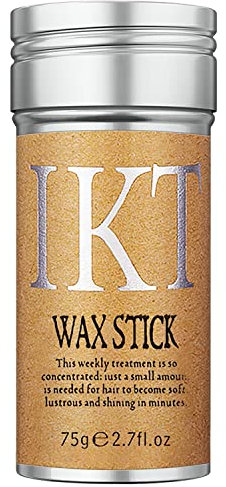 Haar Wachsstab Wachsstab Haarwachs Stick Slick Stick Haar Nicht Fett Styling Pomade Stick Haar Starker Halt macht das Haar schön und ordentlich (Arika)