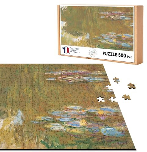 Puzzle Classic 500 Teile Claude Monet Les Nympheas Malerei Impressionismus Frankreich
