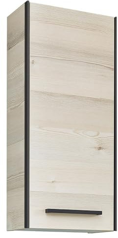 vito Hänge- und Aufsatzschrank - Polar Pinie Dekor - B 30 cm - 1 Tür