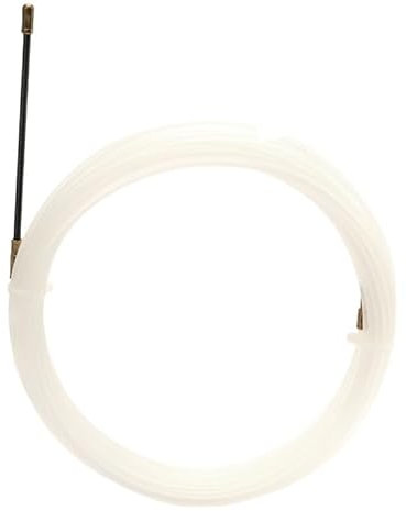 A2ZWORLD Nylon Cable Puller Probe for Electricians, Diameter 3 mm, White (15M)