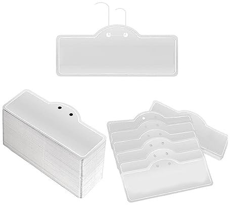 Reykentu 50 etiquetas de plantas de aluminio para árboles, etiquetas de doble cara para etiquetado exterior con alambres metálicos para marcas de plantas, etiquetas de árboles,