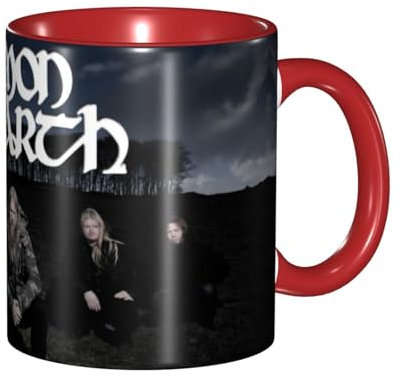 Amon Amarth Kaffeetasse aus Keramik mit Henkel für Büro und Zuhause, originelle Tasse, lustige Kaffeetasse