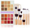JasCherry 24 Colori Professional Makeup Palette Sculpting Viso, Palette Contouring, Illuminante e Blush, con 11 Pennelli Trucco, Concealer Palette, Face Blush Palette, Long-Wearing, Natural-Looking