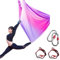 Generisch Yoga Vertikaltuch, Aerial Yoga Tuch, Yogatuch zum Aufhängen, 5M x 2.8M, Nylon, Bunt A