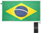 CHIFIGNO Brasilien-Flagge, leicht, groß, Strandtuch, übergroß, niedlich, Badetücher, 180,3 x 78,7 cm, schnell trocknend, Stranddecke, für Camping, Schwimmen, Yoga, Pool