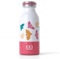 MONBENTO - Botella Termica Infantil MB Cooly rosa Birds - Botella Agua Acero Inoxidable Niños Ideal para Colegio, Picnics - Cantimplora Termica Infantil Bebidas Calientes/Frías - Sin BPA - Pájaros