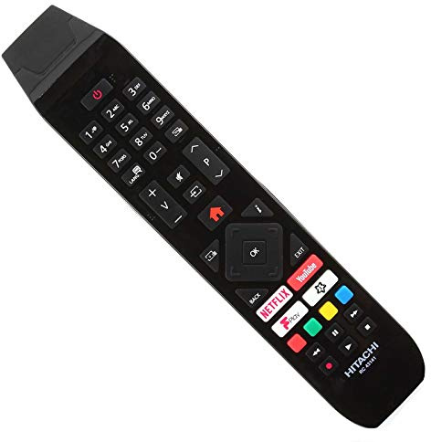 Genuine Remote Control Compatible with Hitachi 55HK25T74UJ TV