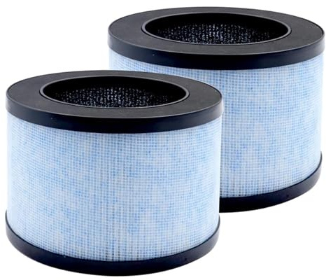 NIYATA 2 Pack for conopu air purifier filter, H13 JH01/JH06 | 2 pack air purifier filter, H13 4-in-1 design, for DH-JH01/DH-JH06, helps reduce dust, pollen, smoke and odours.