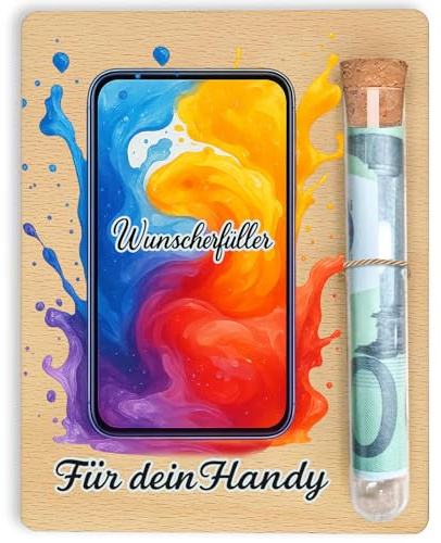Handy Attrappe Geldgeschenk Verpackung 13x10 Cm Gutschein Für Smartphone Geschenkidee Originelle Lösung Zum Geldgeschenke Verpacken Für Geburtstag Weihnachten