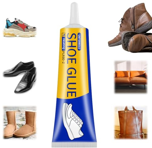 Super Strong Waterproof Shoe Glue for Leather and Rubber,Fast-Drying Sole Repair Glue for Trainers and Boots,Shoe Glue Sole Repair,Glue for Shoes,Shoe Repair Kit,Transparent Heavy Duty Adhesive (50g)