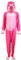 Foxxeo Costume da pantera rosa per adulti – Costume intero con cappuccio e coda – Tuta unisex per uomo e donna – ideale per carnevale, feste a tema, taglia: S