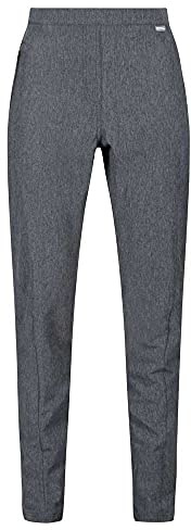 Regatta Pentre Stretch Isoflex Women's Trousers Durable Water Repellent Part Elasticated Waist 2 Zipped Pockets Trousers