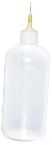 SM SunniMix Glue Bottle Applicator 200ml Precision Resuable DIY Tool Liquid Dropper Bottles Squeeze Bottle for Acrylic Painting Crafter