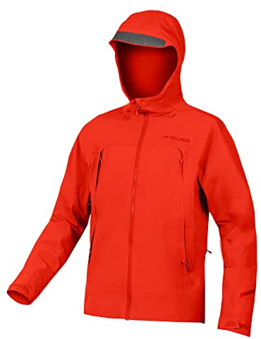 Endura Herren Mt500 wasserdichte II Jacke, Paprika, Small