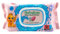 Bebelan Baby Feuchttücher Pflegetücher für Neugeborene und Babys 0+ mit purem Wasser Extrakte aus Sumach und Kamille mit antiseptischer Wirkung (80 Stück) (1er Pack)