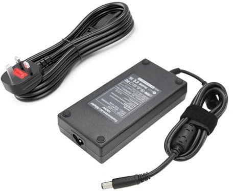 LZUMWS 180W Charger UK Plug laptop adapter for dell 19.5V 9.23A 7.4x5.0mm for Alienware 15 R3 15 R2 X51 13 14 M17X M15X M14X X51 for Precision 7510 M4700 M4800 M6300 G3 G5 G7-3579