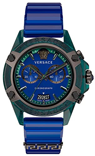 Versace Herren Chronograph Armbanduhr Icon Active