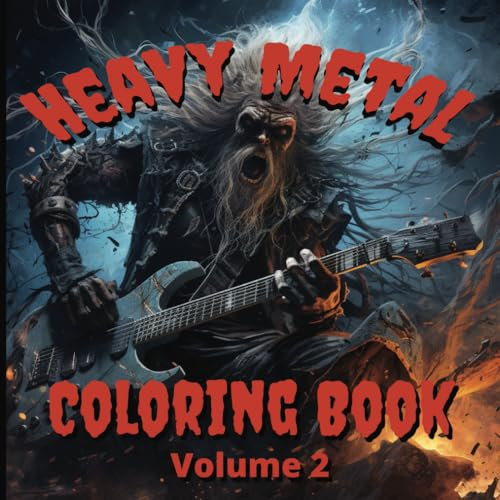 Heavy Metal Coloring Book Vol. 2