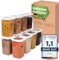 Viwares Vorratsdosen mit Deckel Luftdicht, 12er Vorratsbehälter Set BPA-Frei, Vorratsdose zur Müsli Mehl Aufbewahrung Küche, Praktische Organizer Küche, Frischhaltedosen für Lebensmittelaufbewahrung