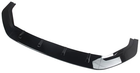 FINMOKAL Auto Frontstoßstange Splitter Spoiler Lippe Diffusor Guard Kompatibel mit VW Golf 7 MK7 GTI R Rline 2013-2016 Glanz Schwarz