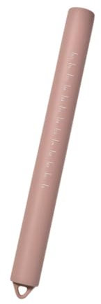 Gralara Silicone Rolling Pin with Comfort Grip, Rolling Pin, Baking Rolling Pin, for Cake, Pastries, Ravioli, Pink