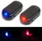 2 Stück Alarmanlage Auto, Solar Power Dummy Auto Alarm, Auto Alarmanlage Diebstahlsicherung, Anti Diebstahl Blinklampe, Anti-Diebstahl Blinkende, Diebstahlsicherheitslicht für Auto Sicherheitssystem