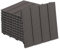 Fiqops 33 Stück WPC Fliesen, 30x30 cm WPC Terrassenfliesen,Gartenfliesen mit Klick-System,Balkon Bodenbelag Klickfliesen,Terrassendielen Wasserfest für Terrasse,für 3m²,Coffee