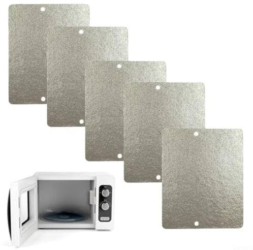 Microwave Waveguide Cover Replacement Pack of 5 Mica Plates for WB34X21271 AP5791399 Models