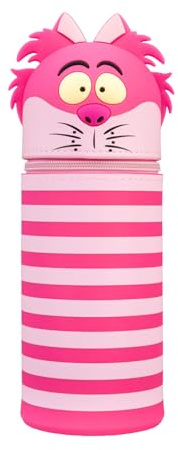 Grupo Erik - Trousse 3D Alice au pays des merveilles | Trousse Extensible en Silicone pour Collège ou Lycée, Fournitures Scolaires, Matériel Scolaire