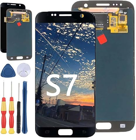 Yuxyiony Nouvel écran de remplacement pour Samsung Galaxy S7 G930 G930F LCD Display Repair Screen and Replacement Tool Accessories.
