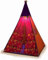 B. toys Tipi Zelt für Kinder mit Laterne für Licht – Spielzelt für Drinnen, Kinderzimmer, Indoor – Kinderzelt für Jungen und Mädchen ab 3 Jahren