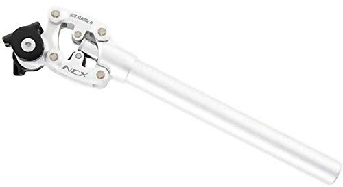 SUNTOUR Parallelogramm Federsattelstütze SP12-NCX D:27,2mm Silber ca.700+Flicken