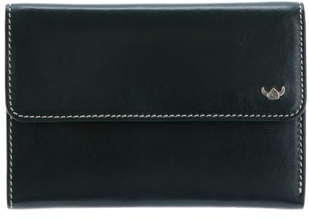 Golden Head Leder Geldbörse Venezia Ladies Purse Wallet Outside Zipped Compartment Green grün