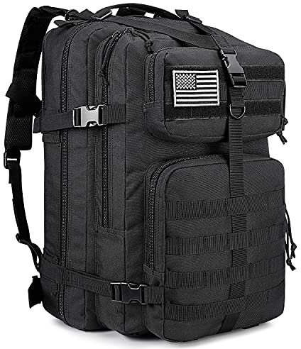 G4Free 50L Großer Militär Rucksack Herren Taktischer Bundeswehr Rucksäcke Molle Assault Survival Tactical Backpack für Camping Trekking Wandern Angel Reise