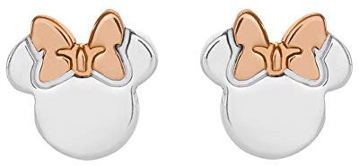 Minnie Mouse Ohrringe Silber Rotgold E905119TL.PH, Einheitsgröße