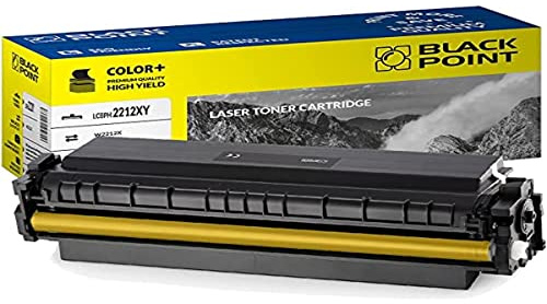 BLACK POINT Toner Kompatibel zu W2212X (HP 207X) mit Chip - Gelb - für HP Color Laserjet Pro: MFP M282nw, MFP M283fdn, MFP M283fdw, M255dw, M255nw - TÜV Zertifiziert