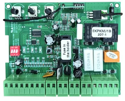TOPENS EKPKMJ1B Print Circuit Control Board Replacement PCB for Single Swing Gate Opener Model A5 A5S A8131 AT6131 AT12131
