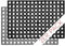 Carpido Fußmatte schwarz Gummimatte - rutschfeste Türmatte 60x80 cm 2er Set - strapazierfähiger Fußabstreifer - Fußabtreter außen Gummi - Schmutzfangmatte