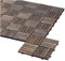 iWerk® – Holzfliesen Akazie 30 x 30 cm | 10er Set Balkonfliesen wetterfest mit EASY KLICKSYSTEM | Robuste Bodenfliesen für Terrasse, Balkon & Garten | Geschmackvoller Bodenbelag | Akazie Espresso