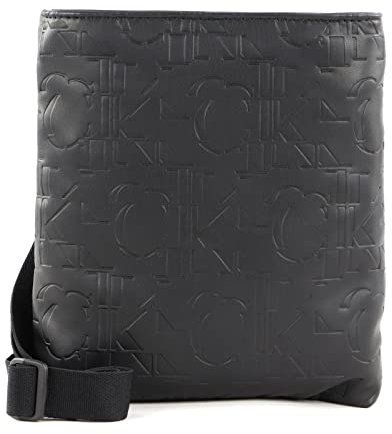 Calvin Klein Herren Monogram Soft FLATPACK18 AOP K50K509362 Crossovers, Schwarz (Black)