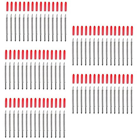 Novoce 75 StüCke 45 Grad für Graphtec CB09 Vinyl Plotter Klingen CB09U Cameo Craftrobo Schneiden Messer 45 Grad
