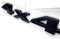 Leenax Enterprises 3D-Autoaufkleber LegierungMetall Buchstabe Emblem Abzeichen Aufkleber Deko Karosserie Heckklappe, für Jeep Wrangler Compass Cherokee,B