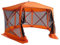 ESTEXO Faltpavillon Popup Pavillon Fjordsen Gartenpavillon Gartenzelt Partyzelt 6-Eck Orange mit Fliegengitter Pavillon