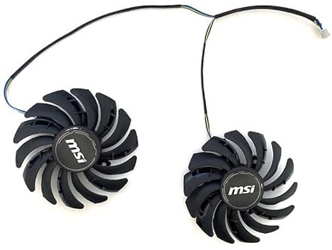 2PCS 87MM PLD09210S12HH RTX3060 Ti GPU Fan For MSI RX 6700 XT GTX1650 1660 SUPER RTX 2060 RTX 3060 RTX3070 VENTUS Cooling Fans