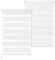 Doppelrollo DuoRollo Klemmfix ohne Bohren Seitenzug Fenster Rollo weiß B 90cm (86cm Stoffbreite) x H 150 cm